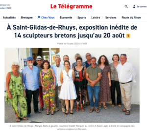 article Le Télégramme du 10 août 2022