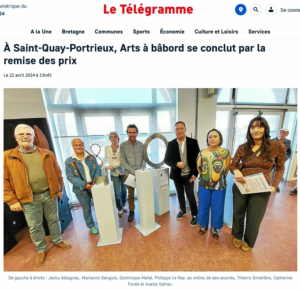 article Le Télégramme du 22 avril 2024