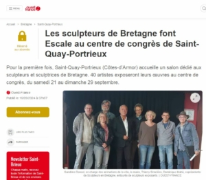article Ouest-France du 16 septembre 2024